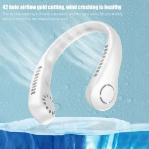 Hanging Neck Fan | Portable Rechargeable Fan Bladeless Neck Fan (random Color)